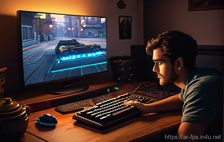 추억의 FPS 게임 다시 접속하기 - Prompt 1: Retro Gaming Haven**